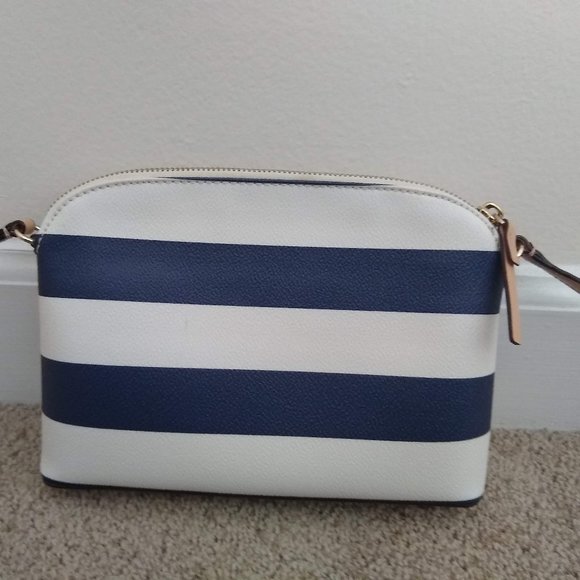 Kate Spade Wellesley Striped Hanna Dome Crossbody - Picture 3 of 4